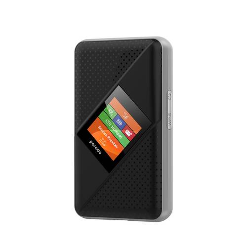 راوتر Porodo MiFi محمول 3G/4G CAT4 V2 - أسود