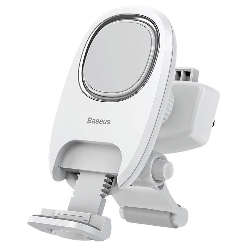 BASEUS CAR MOUNT HOLDER XIAOCHUN MAGNETIC CAR PHONE HOLDER- WHITE