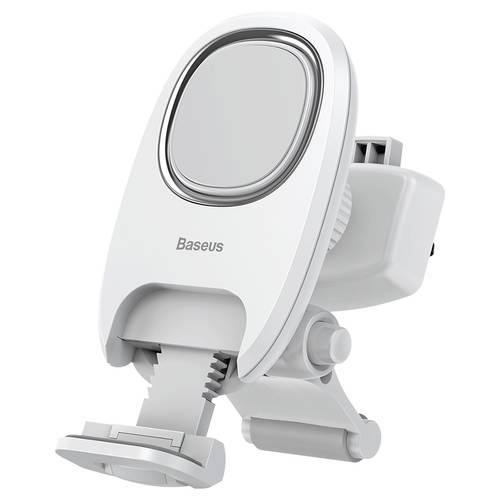 BASEUS CAR MOUNT HOLDER XIAOCHUN MAGNETIC CAR PHONE HOLDER- WHITE