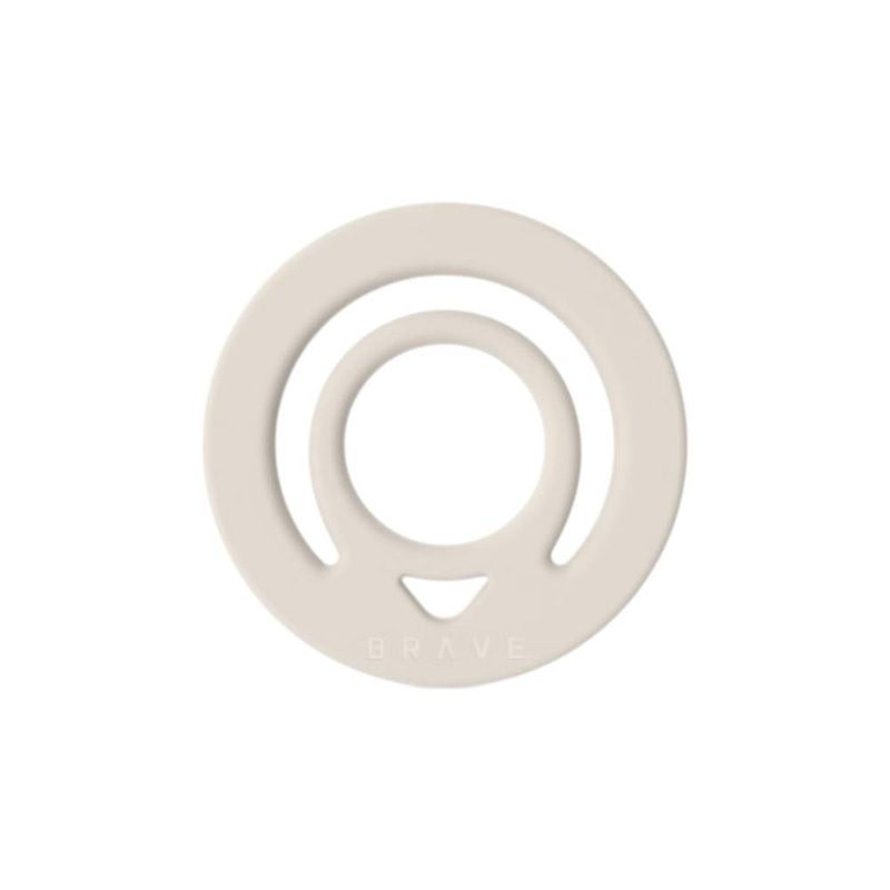 Brave Grip Magnetic Finger Ring Holder -BG-03BG-Beige