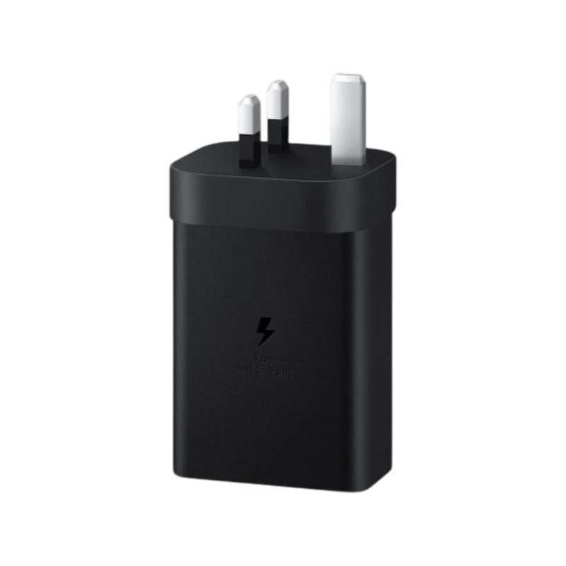 Samsung 65W Trio Fast Charger (2 USB-C + USB-A) – Black