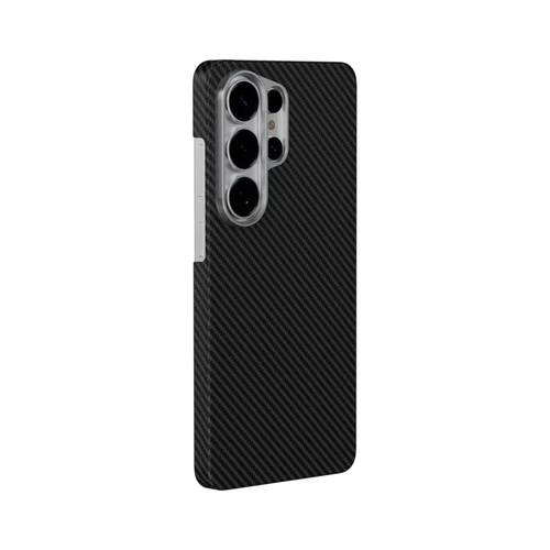 Levelo Sergei Aramid Fiber Case For Samsung Galaxy S26 Ultra - Black