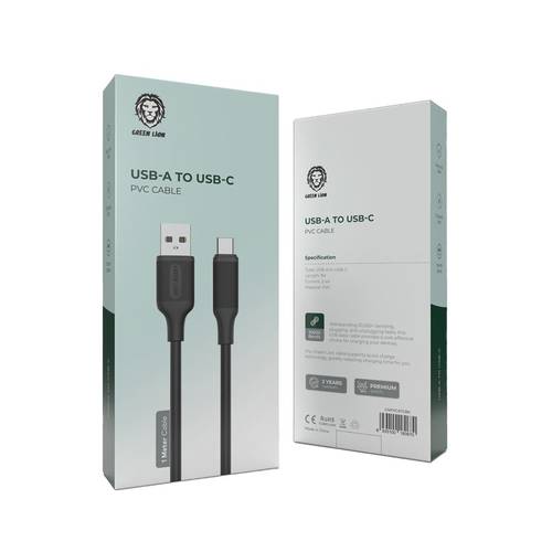جرين لايون كابل USB-A إلى USB-C PVC (1 متر)