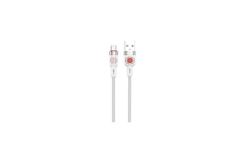 Porodo Braided Cable USB-A to USB-C-White