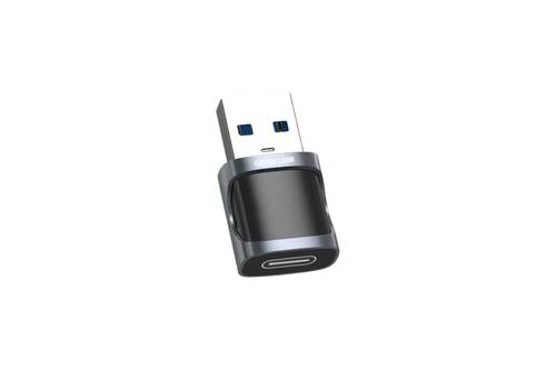 محول Green Lion OTG من USB-C إلى USB-A USB 2.0 - أسود