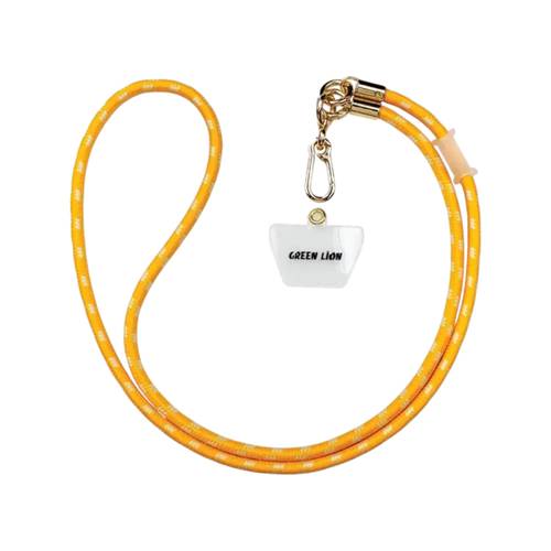 Green Lion Neck Strap Lanyard - Orange