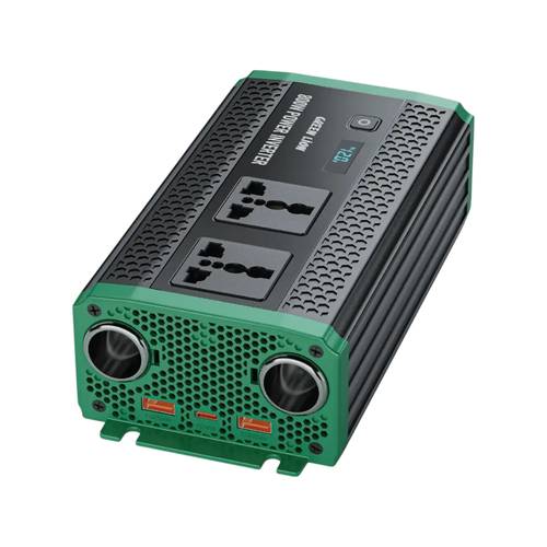 محول طاقة السيارة Green Lion GC-350 - أسود