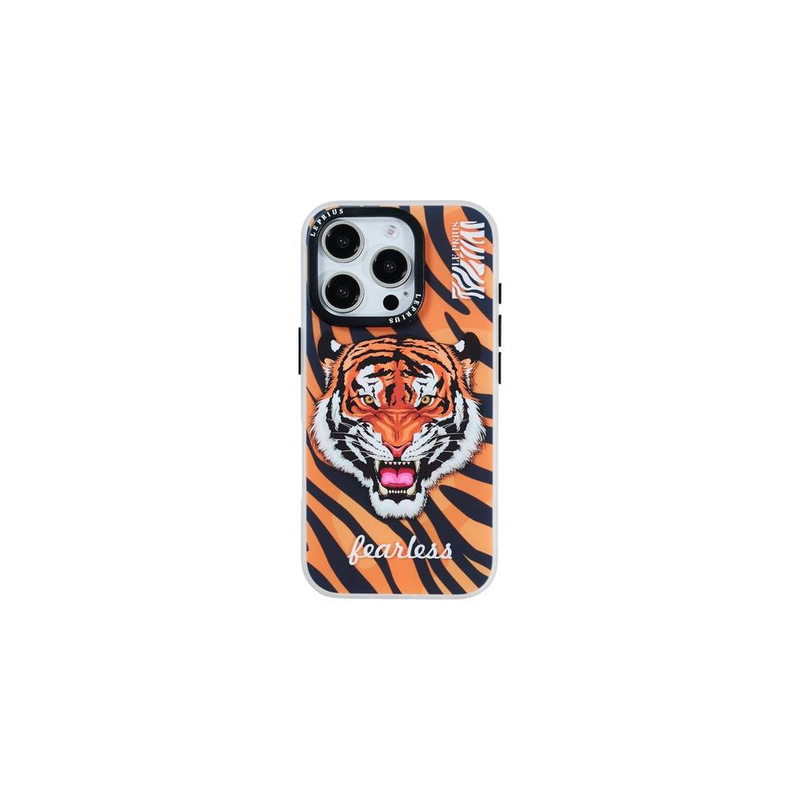 Le Prius Bombay Series IMD Printed Protective Case For iPhone 16 Pro Max - Tiger
