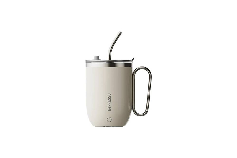 Lepresso Sip Spin Magnetic Auto Stirring Mug with Touch Button