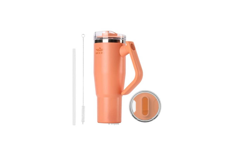 Brave Temp Guard Vacuum Insulated Travel Mug 1200ml - Purplish Red