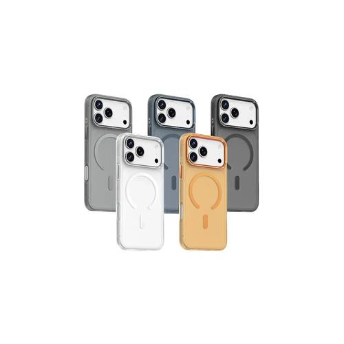 Green Lion Matte MagSafe X Case For IPhone 17 Pro-Silver