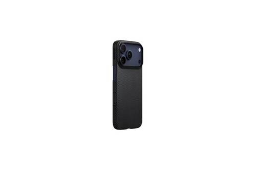 Pitaka Woven Aramid Fiber Ultra -Slim Case For Iphone 17 Pro-Black-Grey