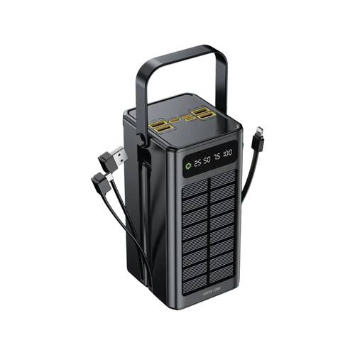 Green Lion Solar X 60000mAh Power Bank PD 20W - Black