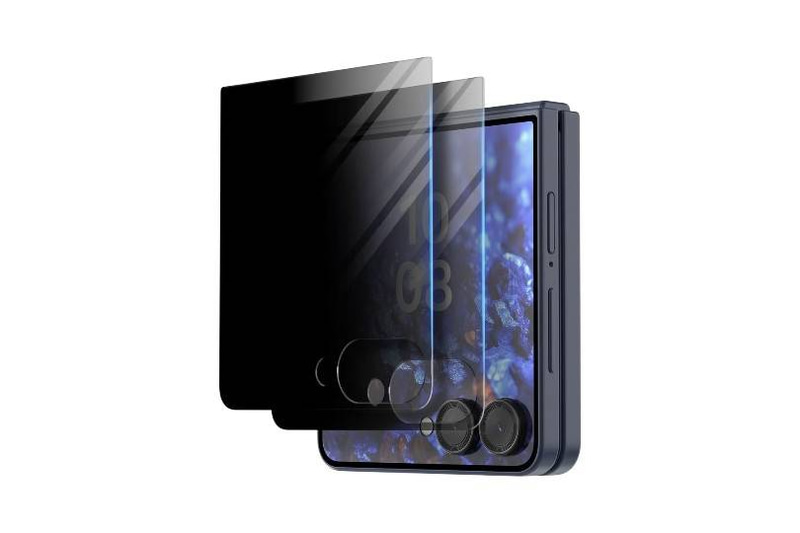 Araree Samsung Galaxy Z Flip 7 Mon Sticker Core Glass 2 Pieces - Privacy