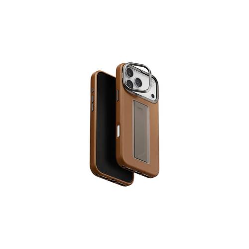 جراب UNIQ Heldro Pro الهجين المصنوع من الجلد الصناعي والواقي من نوع Magsafe لهاتف iPhone 17 Pro - HELPMCML