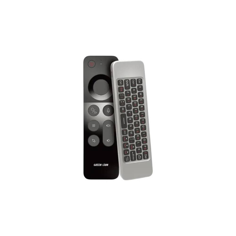 Green Lion 4 in 1 Wireless Remote With Keyboard - Black