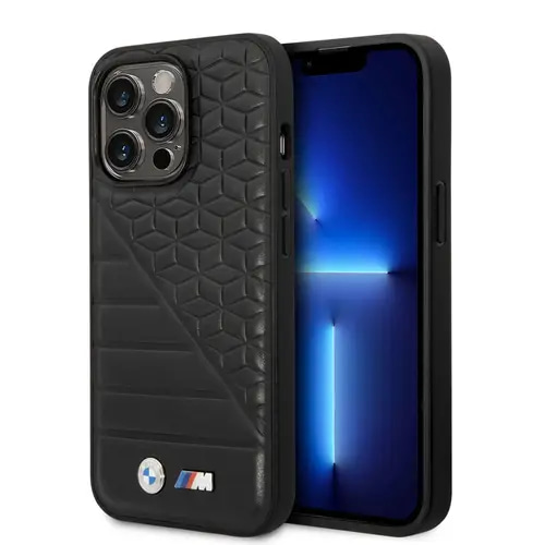 IPHONE 14 PRO - MHC PU BI PATTERN BLACK - BMW
