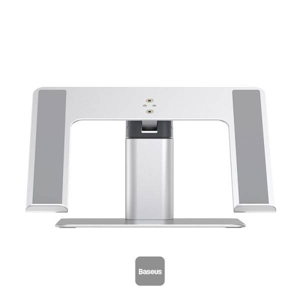 Baseus Metal Adjustable Laptop Stand Compatible With 11 To 17.3 Inches Silver