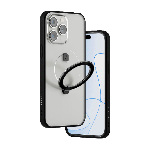 LEVELO RINGO WITH FLEXI- FRAME MATTE CASE FOR IPHONE 14 PRO COVER CASE