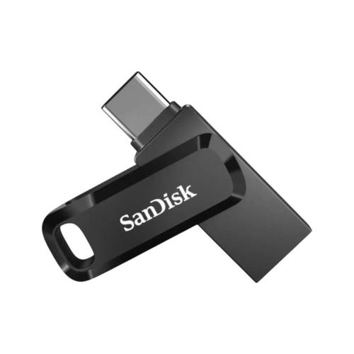 محرك أقراص سانديسك ألترا المزدوج جو USB من النوع C بسعة 64 جيجابايت