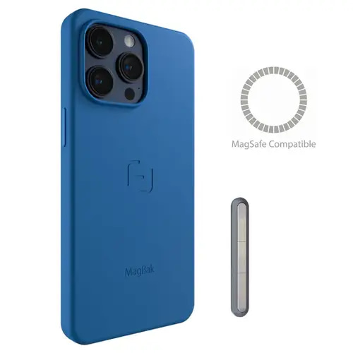 FJ IPHONE 15 PRO MAGBAK MAGSAFE BLUE CASE