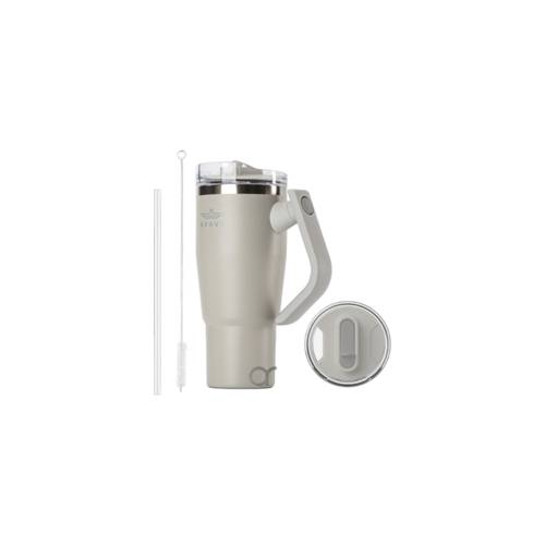 Brave Temp Guard Vacuum Insulated Travel Mug 950ml  - Light Grey