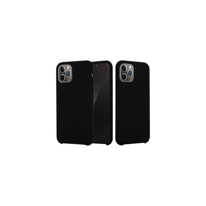 جراب سيليكون سائل من Xundd لهاتف iPhone 11 Pro Max - أسود