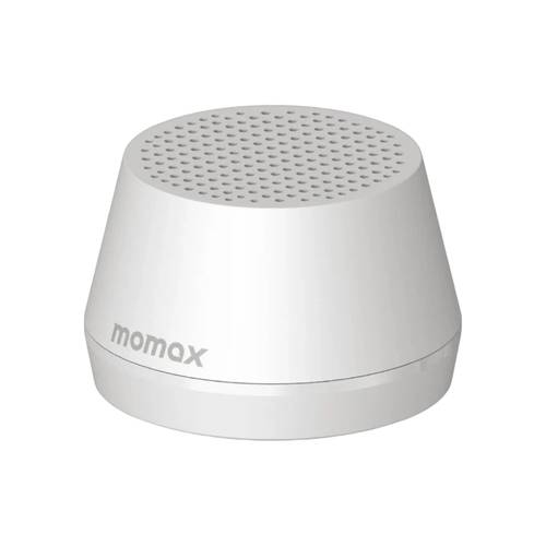 مكبر صوت لاسلكي مغناطيسي MOMAX 1-Vibe Go Lite (بميزة التثبيت الفوري) - BS8W - أبيض