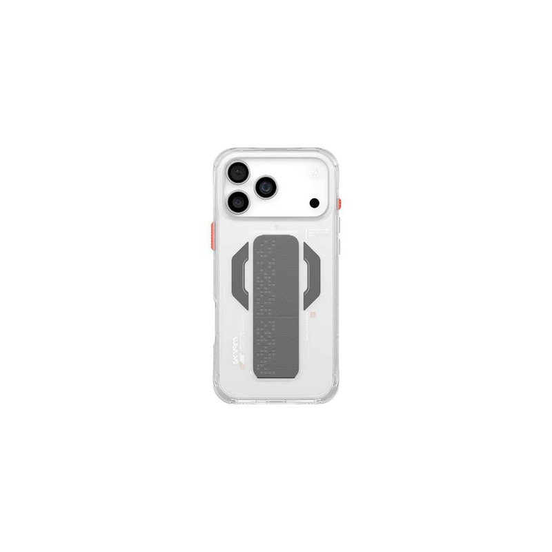 جراب Skinarma Haxa MagSafe مع مسند مانع للانزلاق لهاتف iPhone 17 Pro -CLR