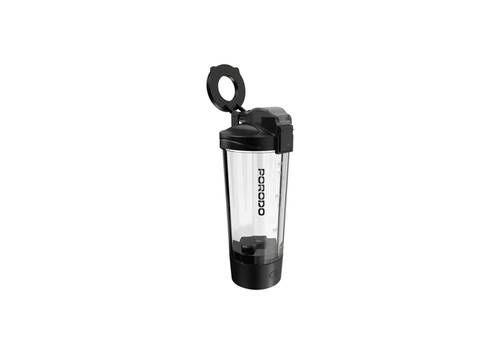 Porodo Lifestyle Grip & Mix Protein Shaker Bottle - Black