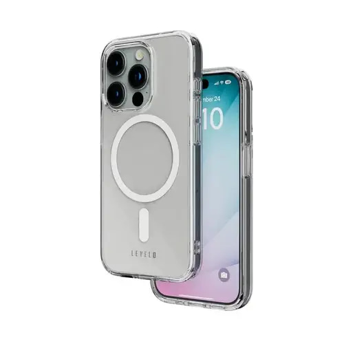 LEVELO MAGSAFE CLARA IPHONE 15 PRO MAX CLEAR CASE