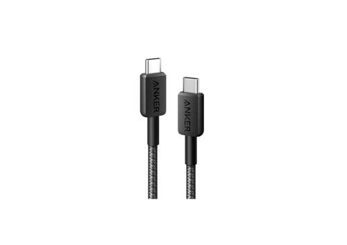 كابل أنكر المضفر من نوع USB-C إلى USB-C بطول 3.3 قدم - 60 واط - A8752H11