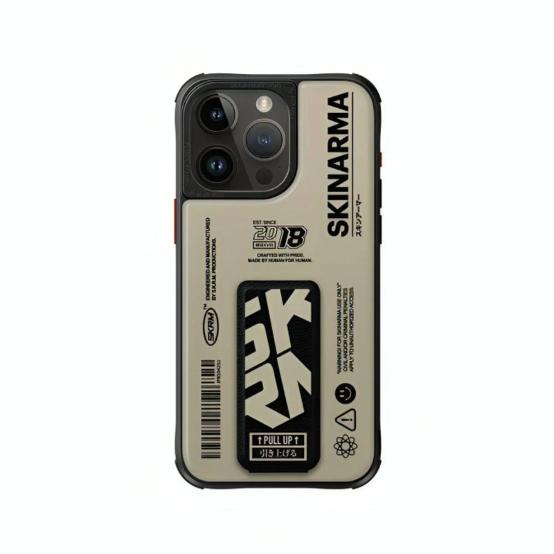 SKINARMA IPHONE 15 PRO MAX (6.7)- SPUNK- BEIGE CASE