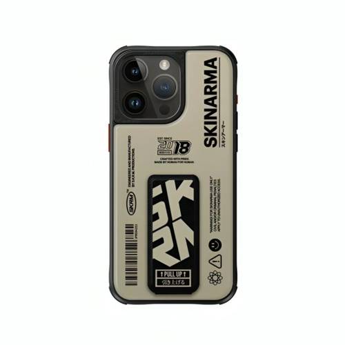 SKINARMA IPHONE 15 PRO MAX (6.7)- SPUNK- BEIGE CASE