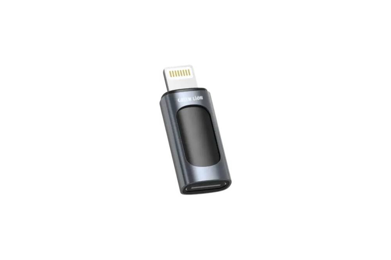 محول Green Lion OTG من USB-C إلى Lightning USB-أسود