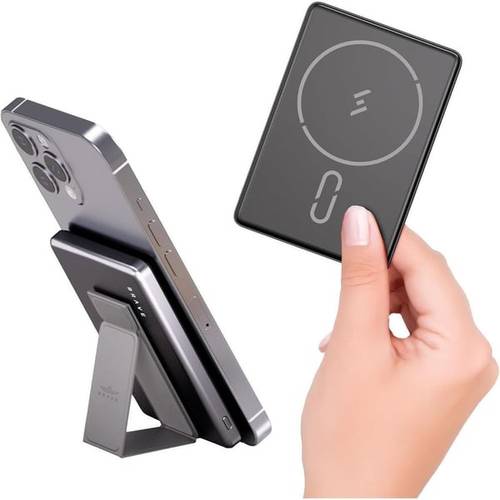 BRAVE ULTRA SLIM MAGNETIC WIRELESS POWER BANK BP-19/ 5000mAH