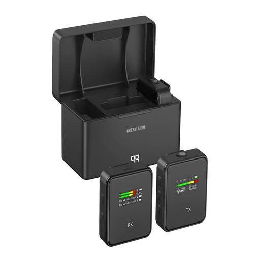 GLM-Professional Wireless Microphone 300mAh - Black