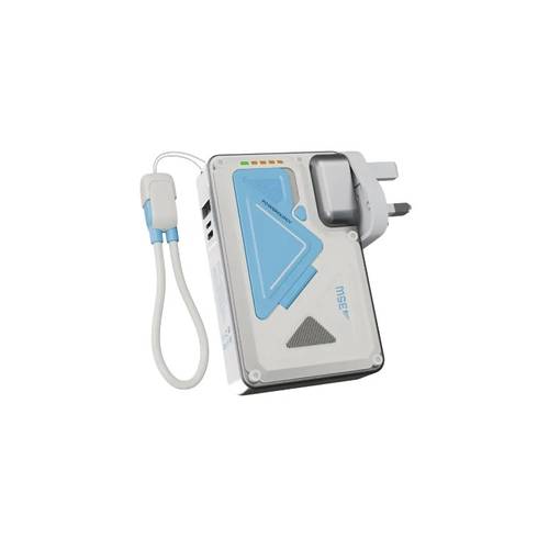 Powerology 10000mAh Wall Charger MagSafe Power Bank White