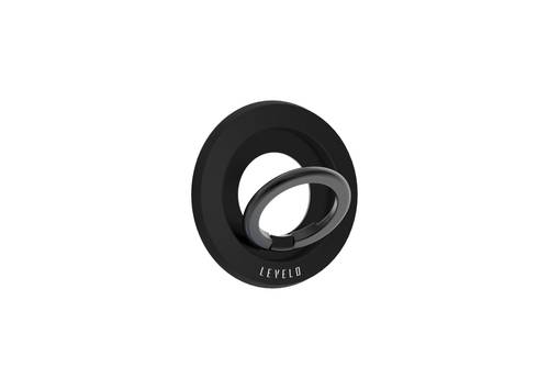 Levelo Lucero 2-In-1 Phone Ring Holder-Black