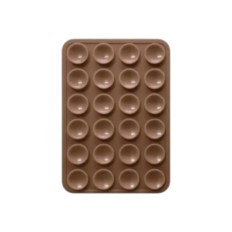 Suction Phone Sticky Grip 4 X 6 - Brown