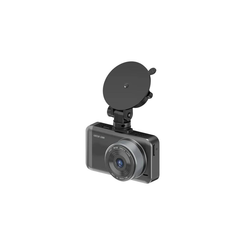 كاميرا Green Lion Dash Cam Pro الأمامية والخلفية - أسود