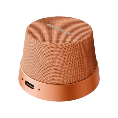 مكبر صوت لاسلكي مغناطيسي MOMAX 1-Vibe Go Lite (يُثبّت ويُستخدم فوراً) - BS6HKM - برتقالي