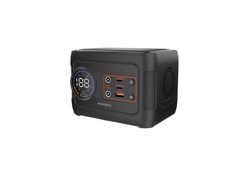 Porodo 150W Forcebase Portable Power Station - Gray/Black