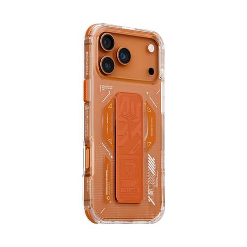 جراب حماية Skinarma Helio لهاتف iPhone 17 Pro Max - برتقالي