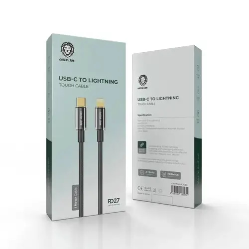 جرين لايون USB-C إلى كابل لايتنينج متين