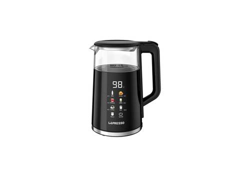 Lepresso Electric Window Kettle Multi-Temprature Display - Black