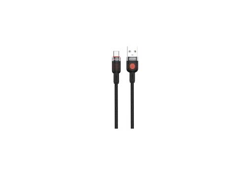 كابل بورودو المضفر USB-A إلى USB-C بسرعة 480 ميجابت في الثانية - 1.2 متر - أسود