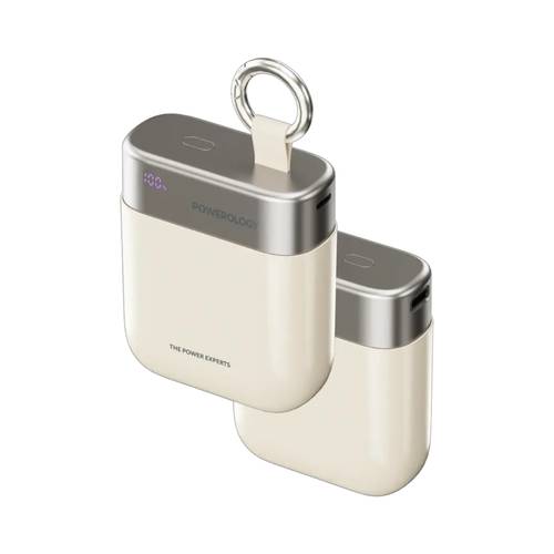 Powerology Legacy 10000mAh Power Bank - Beige
