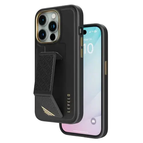 LEVELO MORPHIX CUERO 15 PRO BLACK CASE