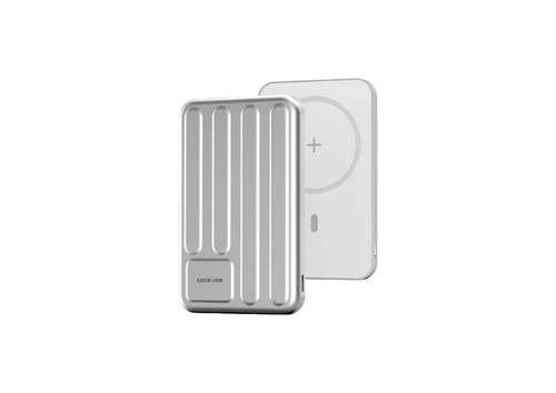 Green Lion Oxford MagSafe 5000mAh Power Bank-Silver